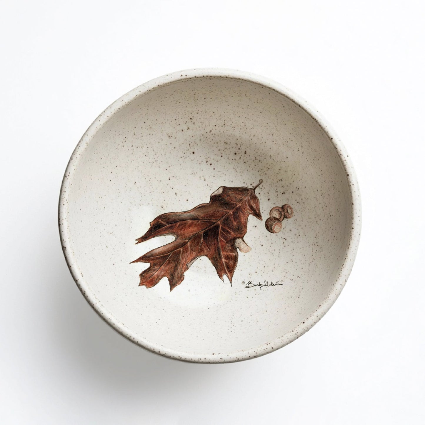 Signature Ceramic Leaf Bowl