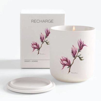 Recharge Floral Candle