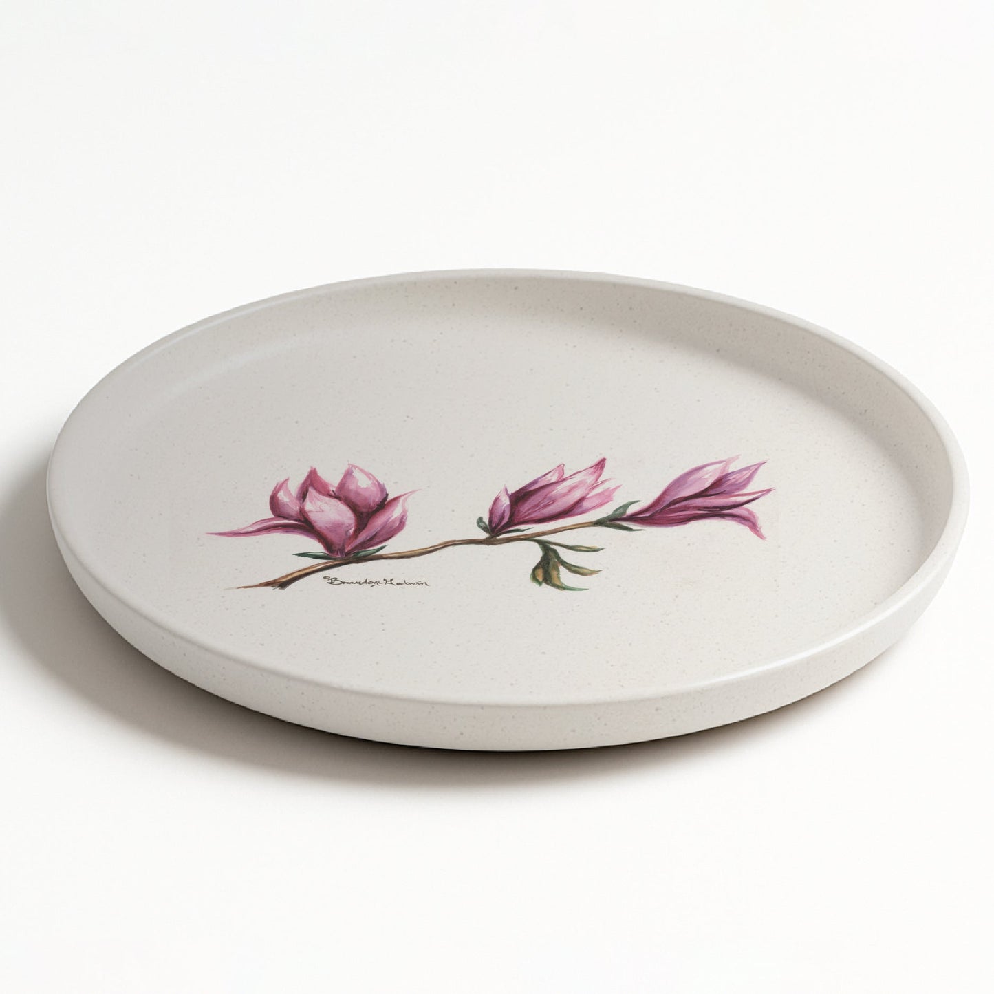Signature Ceramic Floral Small Plate