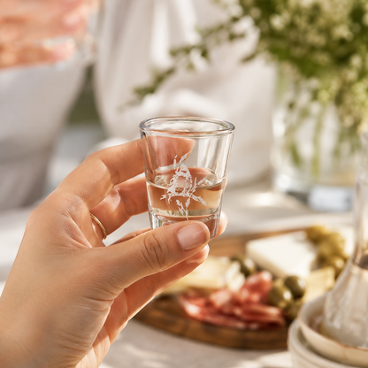 Quail Shot Glass