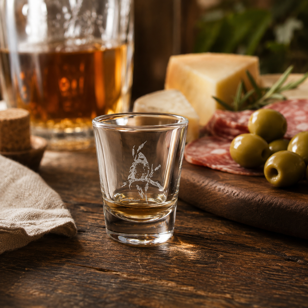 Quail Shot Glass