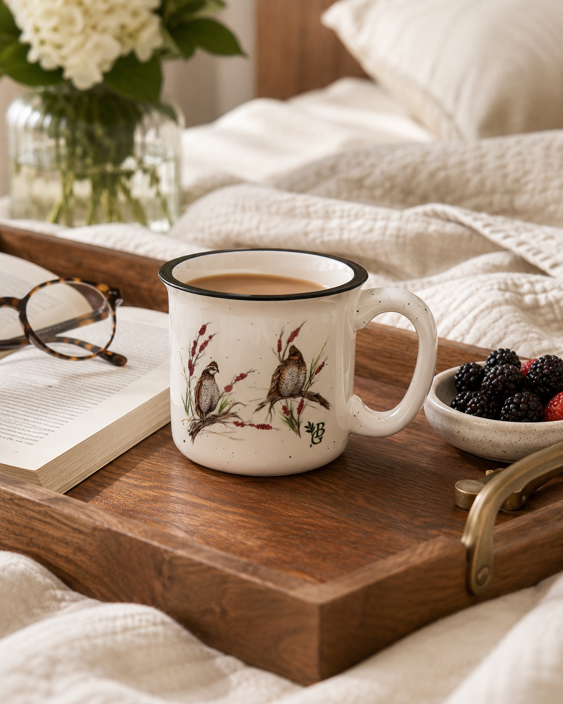 Quail Ceramic Mug