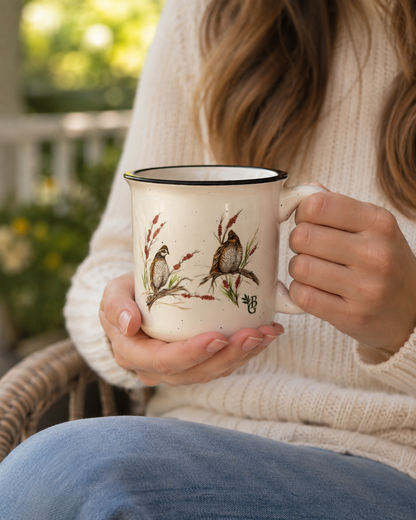 Quail Ceramic Mug