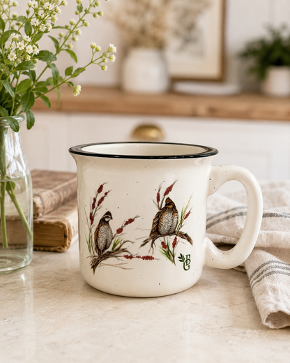 Quail Ceramic Mug