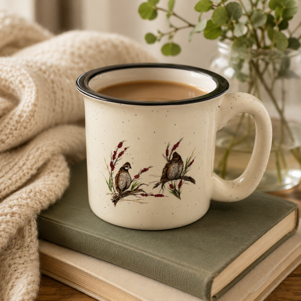 Quail Ceramic Mug