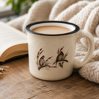 Quail Ceramic Mug