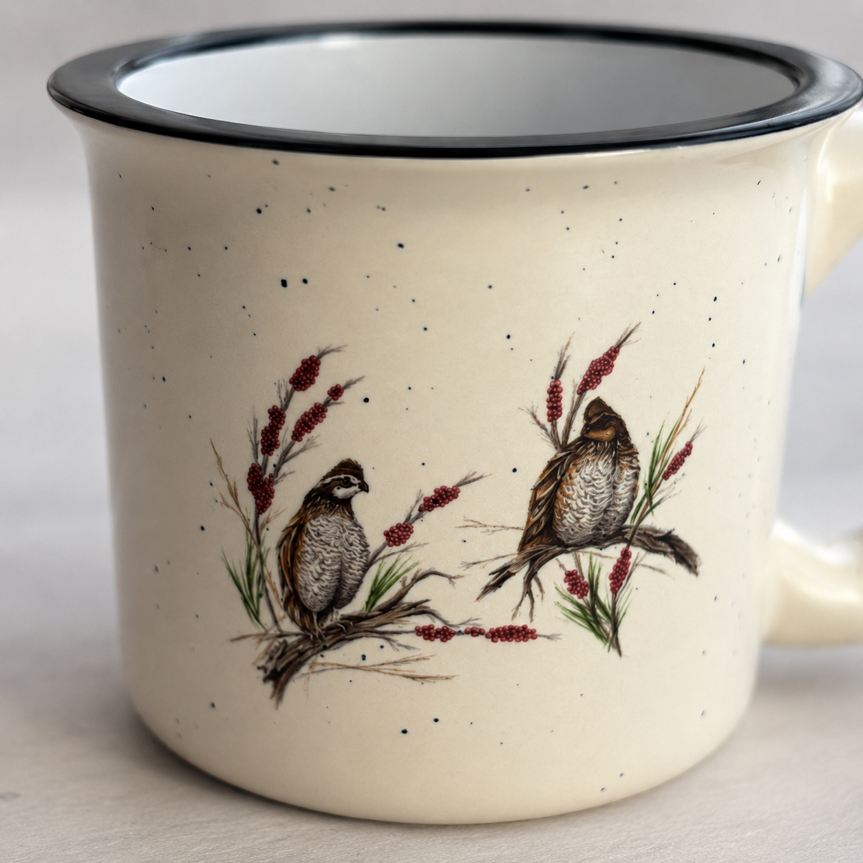 Quail Ceramic Mug