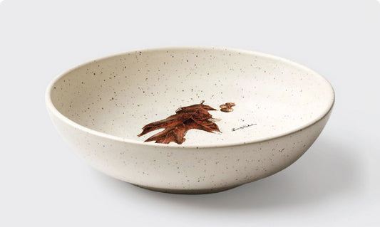 Signature Ceramic Leaf Bowl